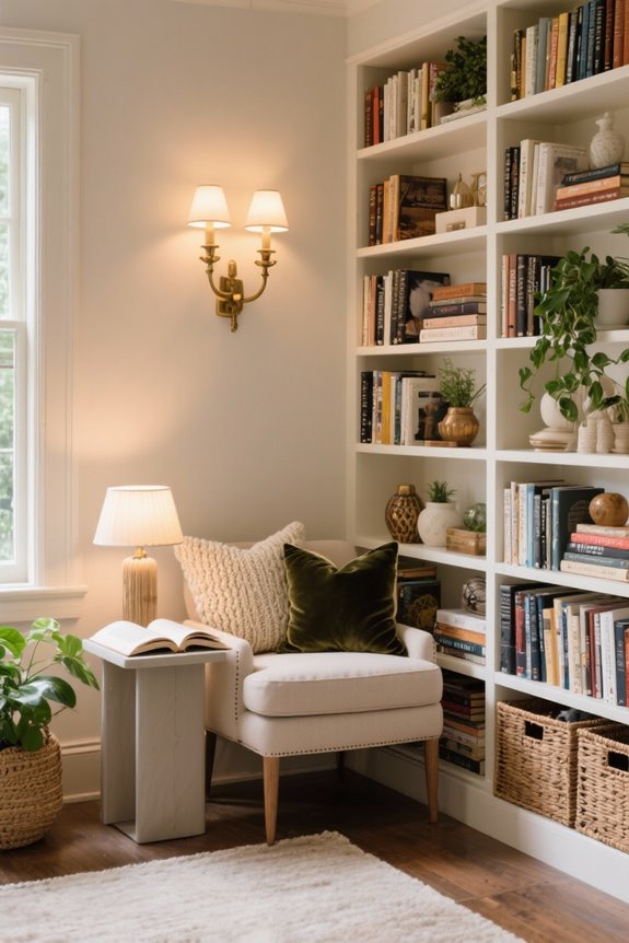 choosing reading nook lighting