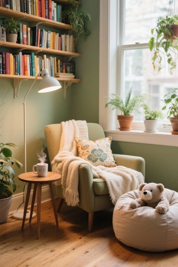 cozy stuffed animal seating