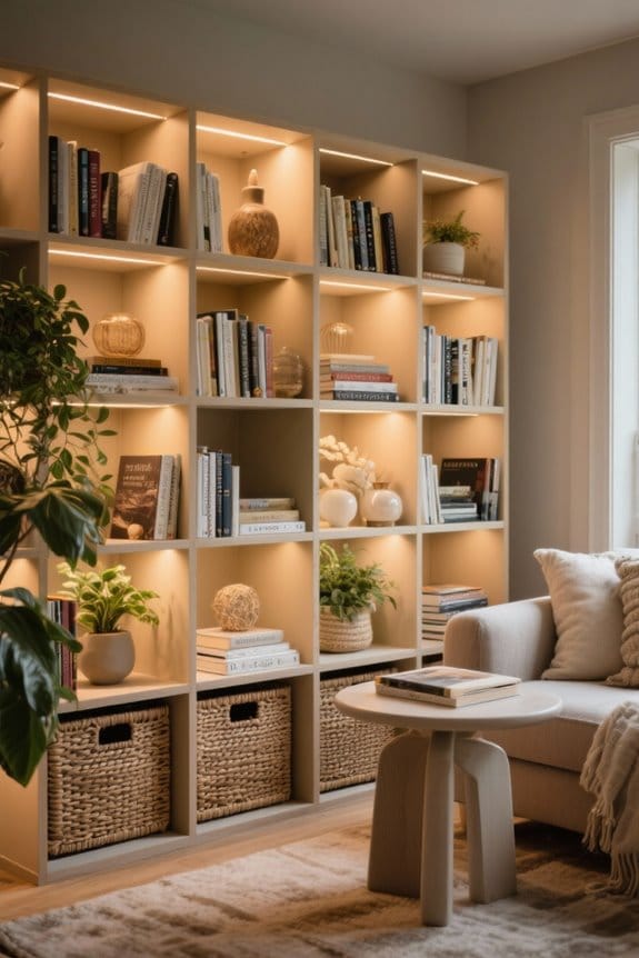 cube storage bookshelf considerations