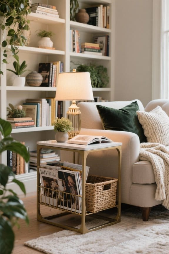 end table selection factors