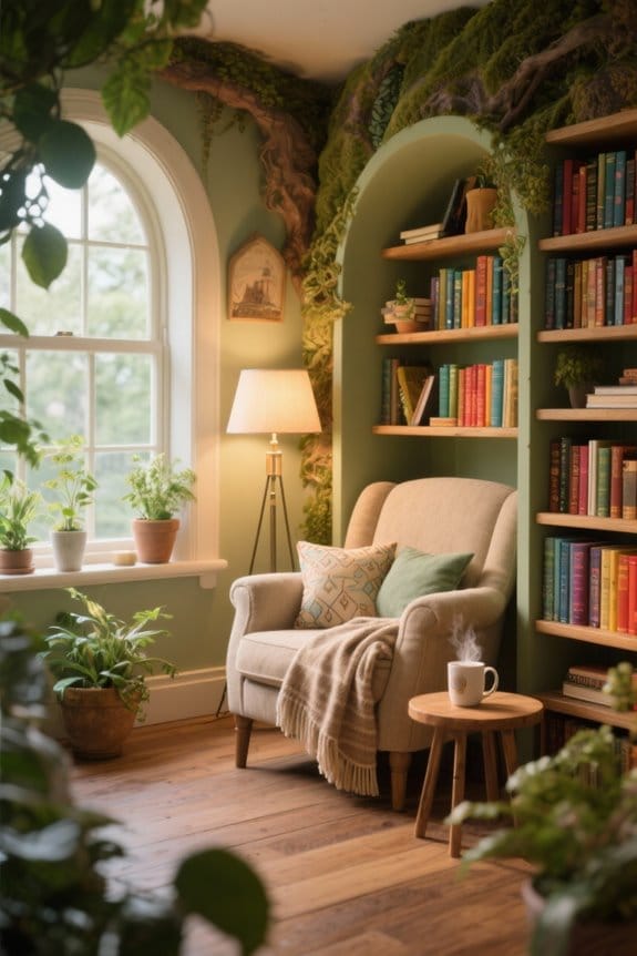 fantasy landscape book nooks
