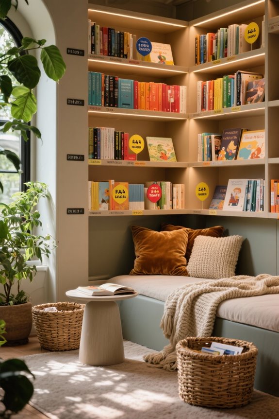 labels influence reading access