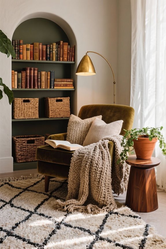 layering rugs for warmth