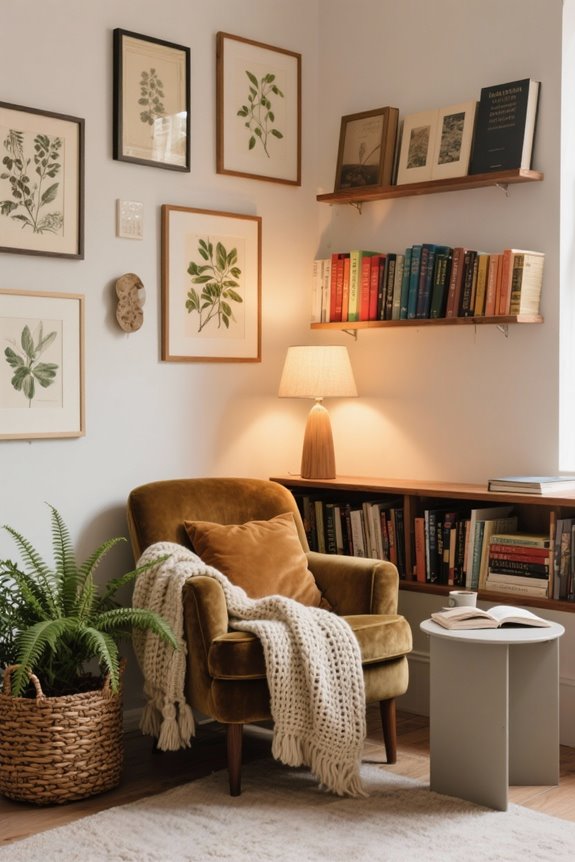 themed gallery wall creation