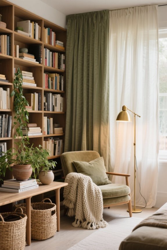 transform spaces with curtains